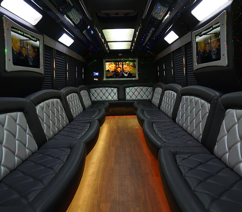 Houston limo bus rental